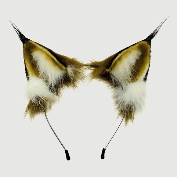 Jewelry - New Simulation Plush Beast Ear Head Hoop Two
